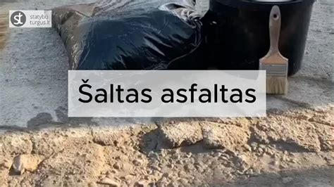 Schema, kaip užpildyti duobę šaltu asfaltu