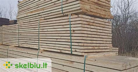 Statybos su kalibruota mediena