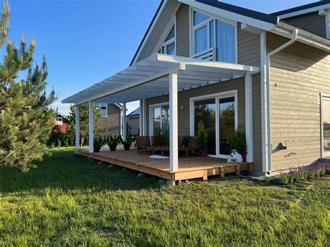 Lauko terasa iš medienos