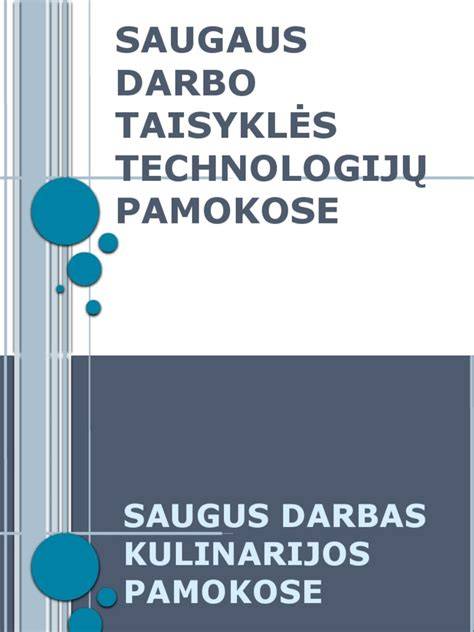 Saugaus darbo kultūros infografika