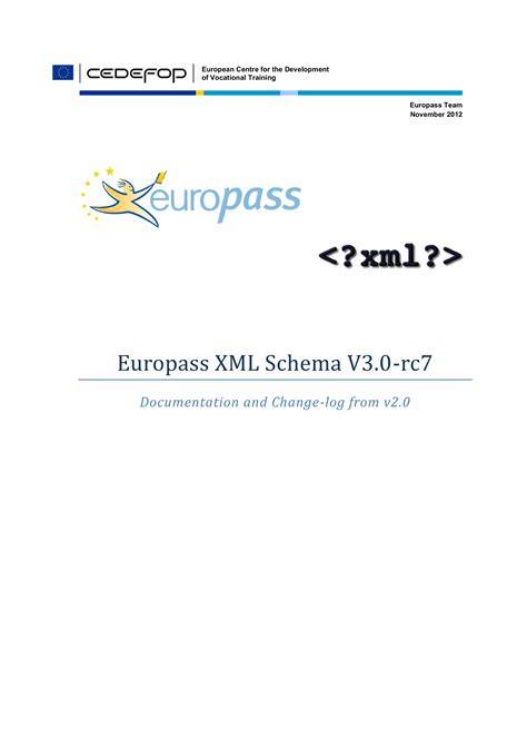 Europass profilio srautų schema