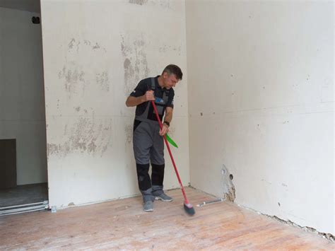 Grindų paruošimas prieš glaistymą