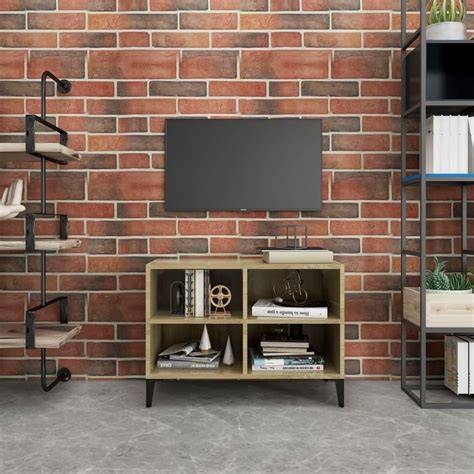 Realus projekto pavyzdys: TV spintelė su metalinėmis kojelėmis