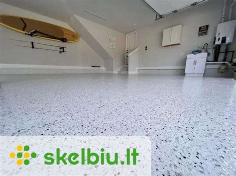 Epoksidinių grindų dangos garaže