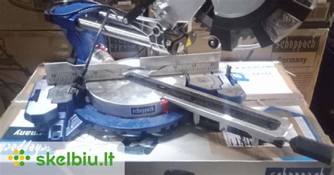 Skersinio pjovimo staklių Scheppach HM254 nuotrauka