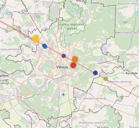 Žemėlapio vizualizacija: medienos tiekimo grandinės žemėlapis su regioniniais duomenimis