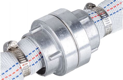 Detalė, rodanti FRV 50ME su integruota vandens pašalinimo žarna