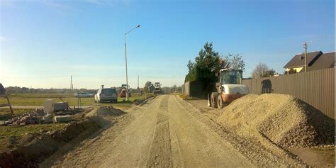 Asfaltuojama gatvė Radviliškyje