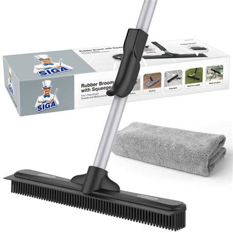 360° besisukantis šepetys ir 42 cm šluostė