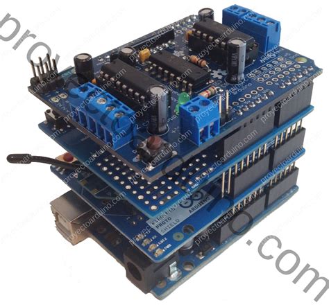 Įvairūs Arduino shields