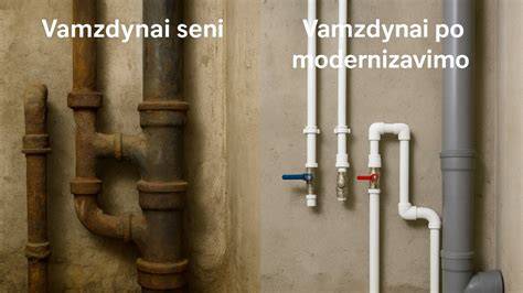 Infografika apie vamzdynų šildymo ir atitirpinimo metodus