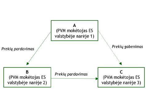 Infografika: PVM grandinės schema Lietuvoje