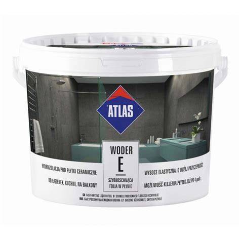 ATLAS WODER E prijungimo taškai ir pamatų apsauga