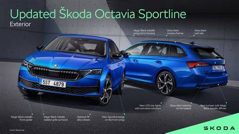 Infographic: Kilimėlių tipai Škoda Octavia interjere
