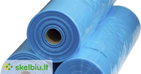 Polietileno plėvelės klojimimas