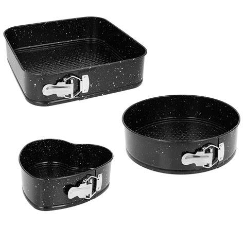 Skirtingų kepimo skardų tipų iliustracija