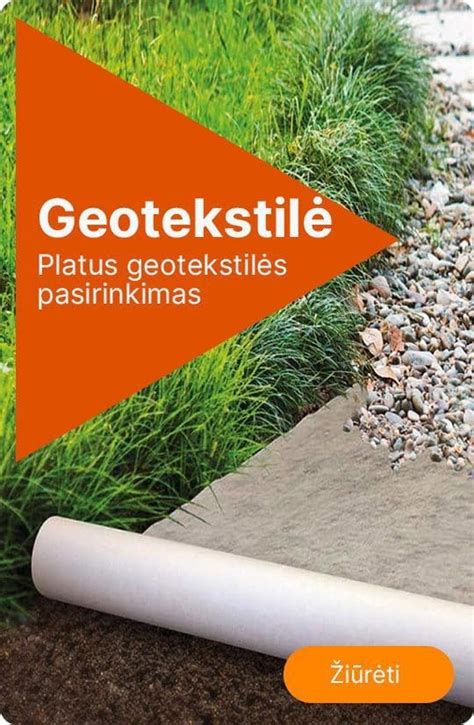 Geotekstilė ir dekoratyvinė skalda kapavietėje
