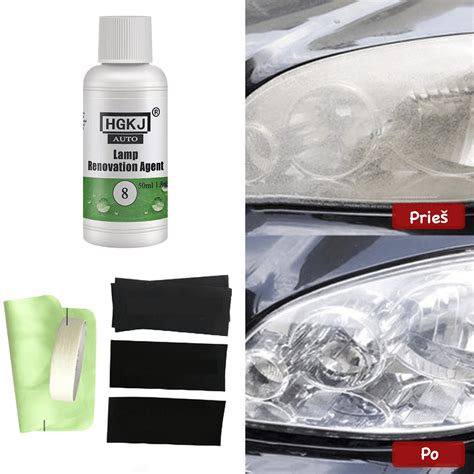 Automobilio žibintų restauravimas