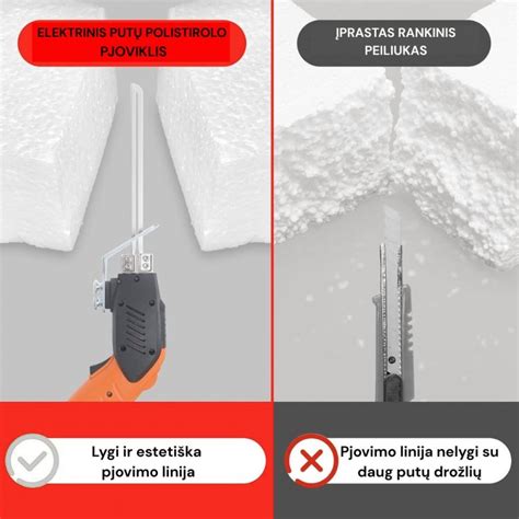 Polistirolo pjovimo įranga schematiškai