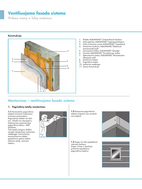 Ventiliuojamo fasado sistema