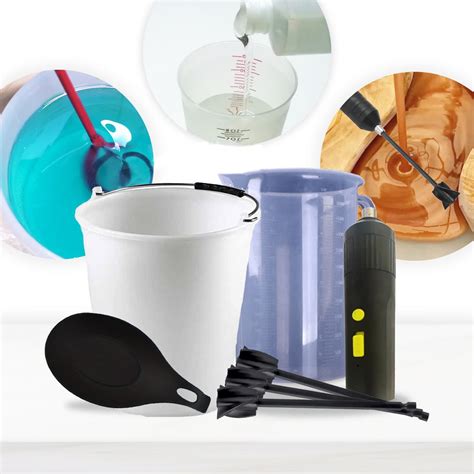 Epoksidinės dervos ir kietiklių maišymo santykis