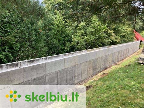 Atraminės sienos tipai ir paskirtys