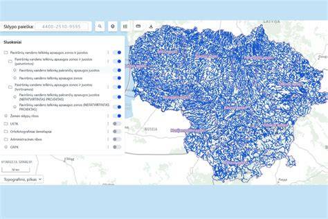 Žemėlapis ir zonų planas montavimui