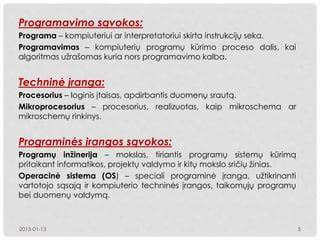Pagrindinės sietų technologijų klasifikacija