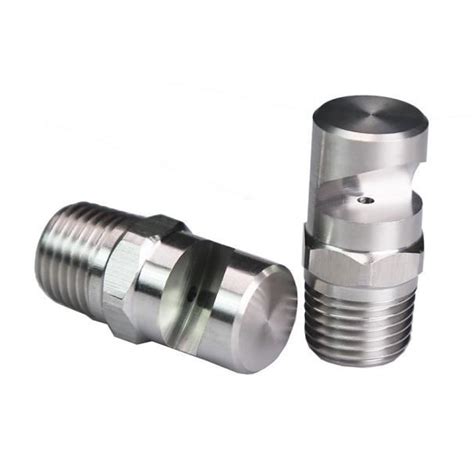 Plokščio srauto purkštuko vidinė struktūra ir purškimo modelis