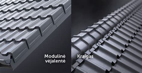 Plieninės stogo dangos montavimo procesas