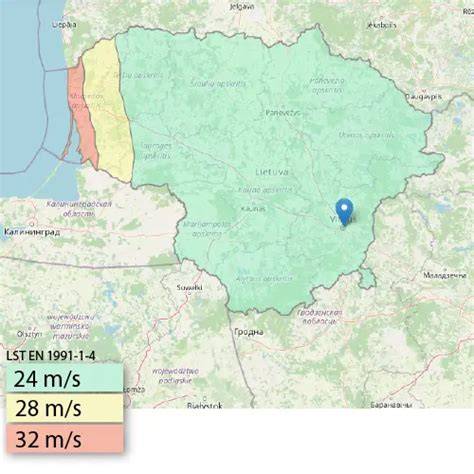Žemėlapis: tinkamiausio plokštės montavimo vietos pasirinkimas