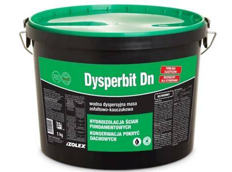 Infografika: Dysperbit palyginimas su Izolex Disperbit DN (naudojimo sritis, taikymo technika)