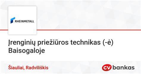 Vejo priežiūros įrenginių montavimo pavyzdys