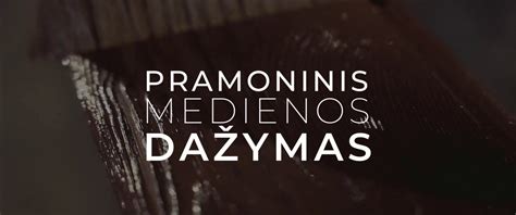 Medienos dažymo proceso schemos infografika: paruošimas, gruntavimas, dažymas, džiūvimas, priežiūra