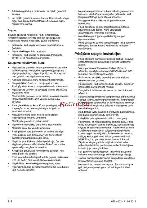 Priežiūros ir saugumo instrukcijos naudojant hermetikus