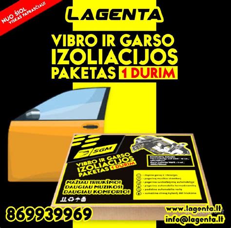 Infografika: vibro ir garso izoliacijos principas automobilyje
