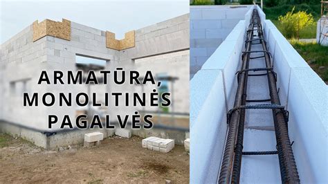 Armatūros karkaso paruošimas