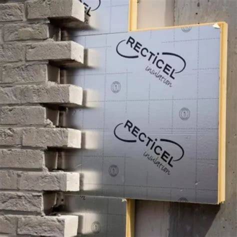 Recticel Exterior PIR plokštė vizualizacija