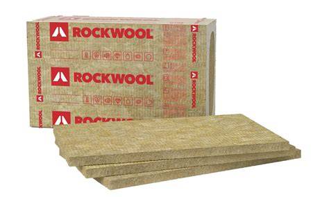 ROCKWOOL akmens vatos fasadų plokščių gamyba ir pritaikymas (schemos iliustracija)
