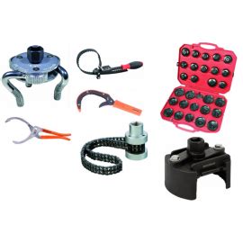 Įrankiai tepalo filtro keitimui