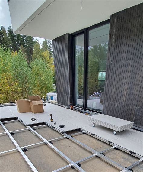 Terasinių plytelių montavimas ant sutankinto grunto