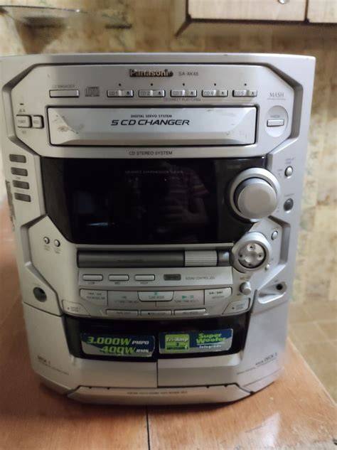 Panasonic SA AK serijos grojo funkcijų schema