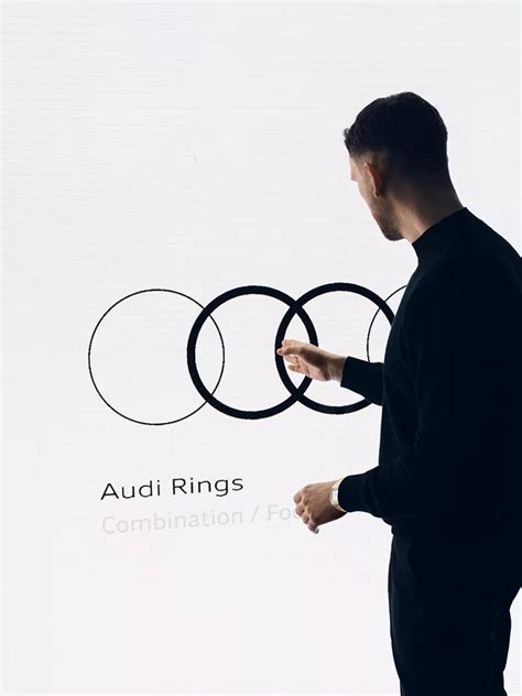 Audi keturių žiedų logotipas