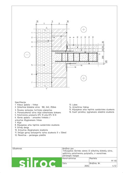Infografika: Bauroc blokelių mūrijimo žingsniai