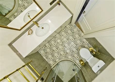 Vonios kambario eskizo brėžinys