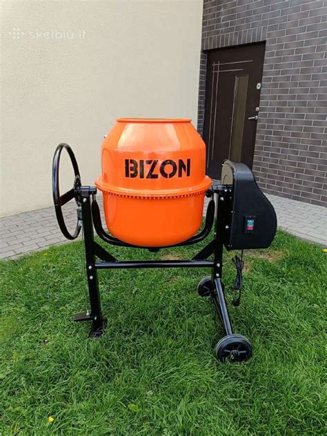 elektrinės betono maišyklės