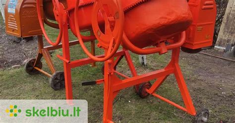 betono maišyklės dalys