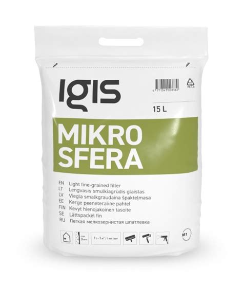 MIKROSFERA glaisto pakuotė ir naudojimo instrukcija