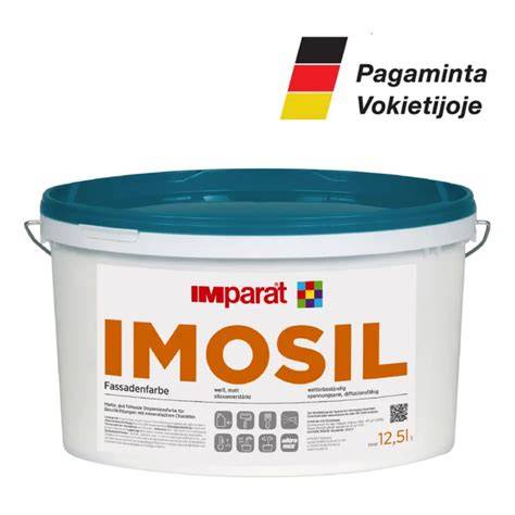 IMparat IMOSIL: silikoninė derva, elastingumas ir tamprus paviršius