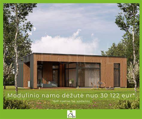 Modulinio namo kaina ir veiksniai